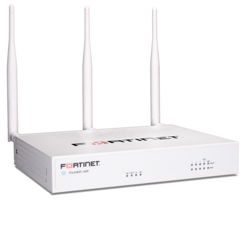 FORTINET FORTIWIFI-40F HARDWARE PLUS 3 YEAR HARDWARE PLUS FORTICARE PREMIUM AND FORTIGUARD ENTERPRISE PROTECTION