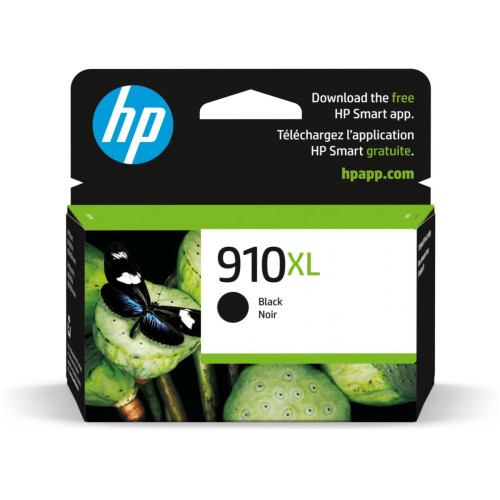 HP 910XL High Yield Black Original Ink Cartridge (3YL65AN)