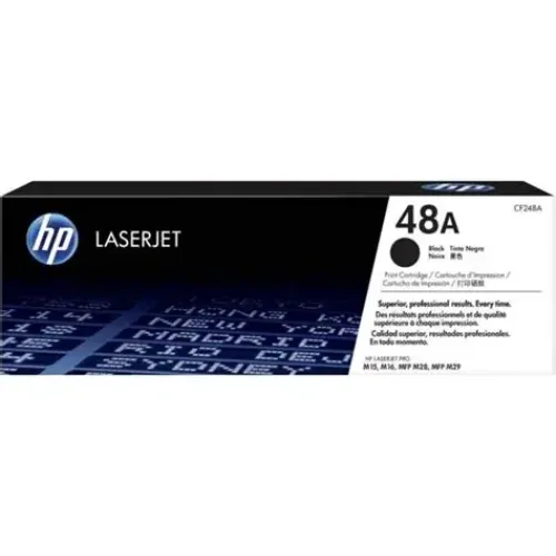 HP 48A Black Original LaserJet Toner Cartridge (CF248A) HP 48A Black Original LaserJet Toner Cartridge (CF248A)